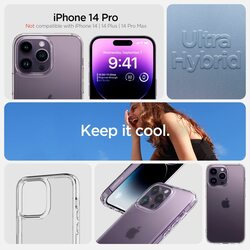 Spigen Ultra Hybrid for iPhone 14 Pro Case Cover - Frost Clear